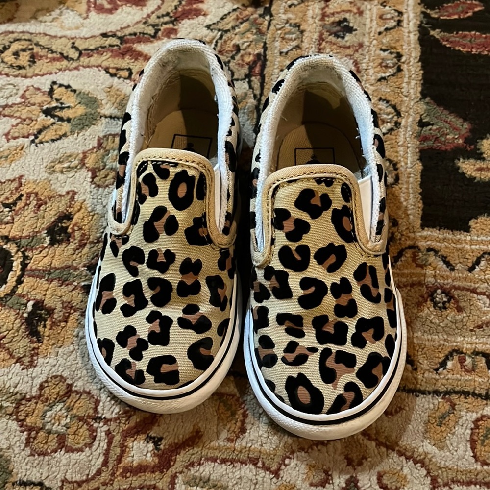 Cheetah Print Vans